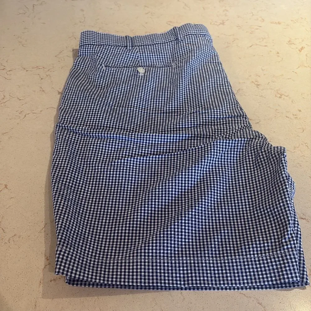 Polo Golf Ralph Lauren golf classic fit gingham shorts SZ 40